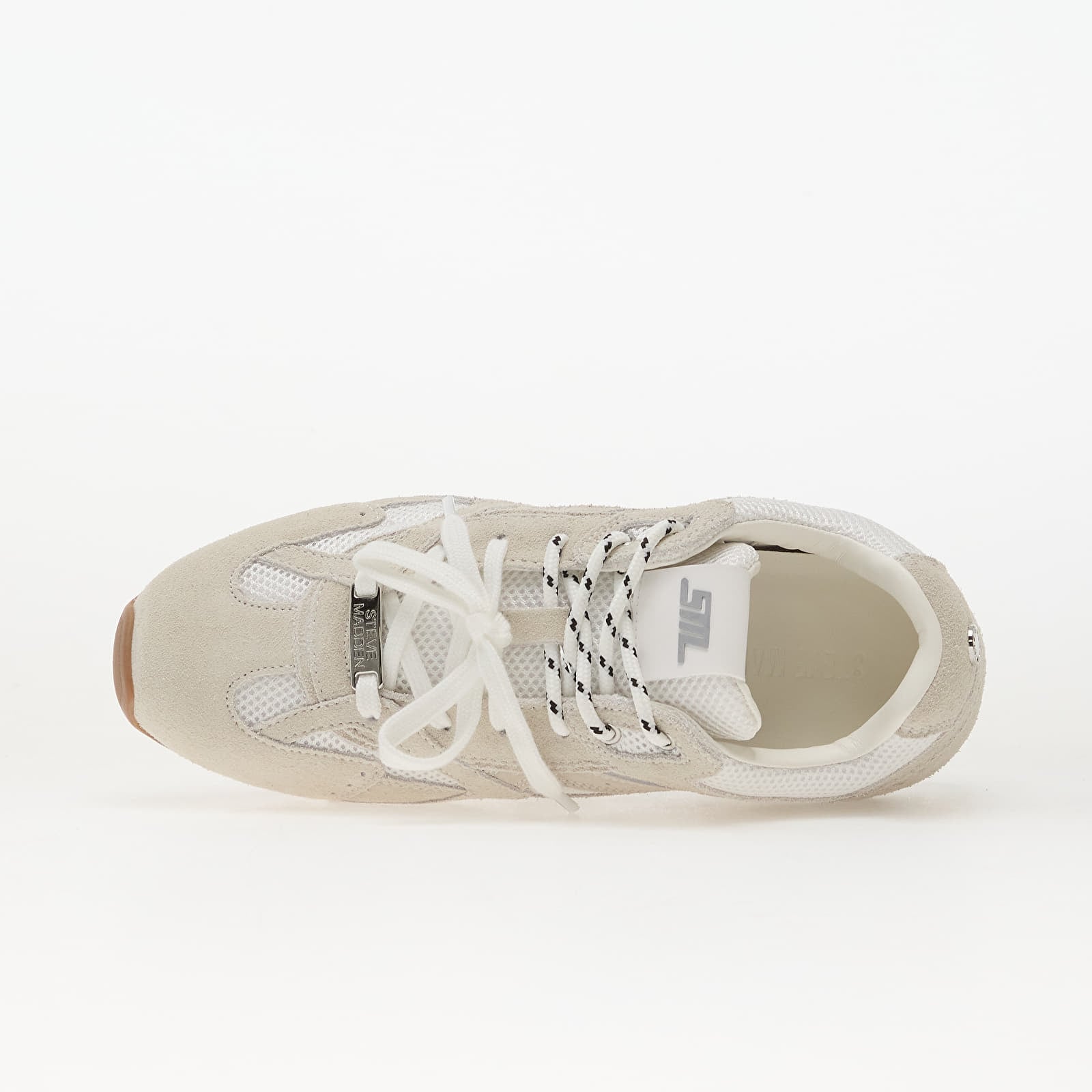 Joggesko og sko for kvinner Steve Madden Asiel White Suede