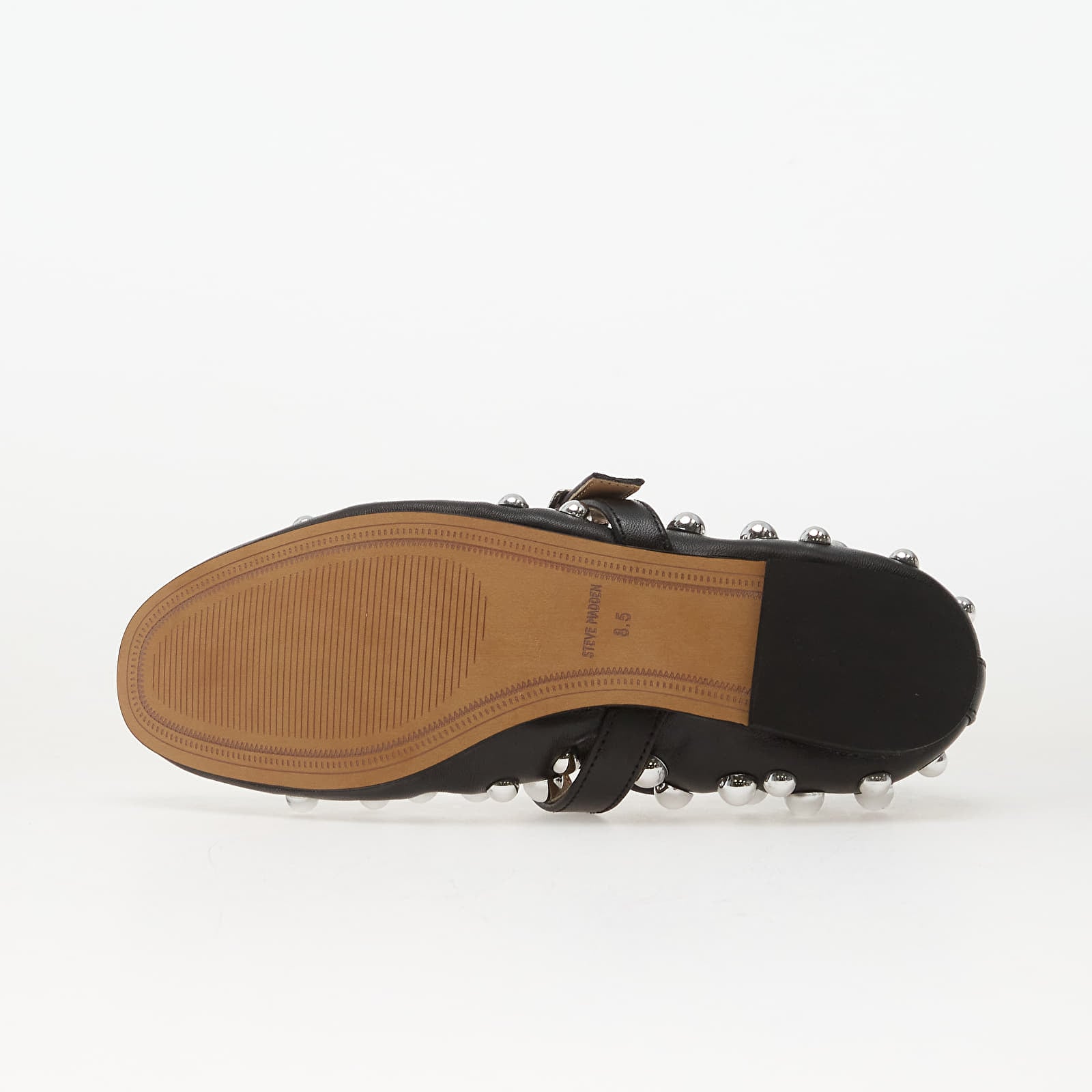 Joggesko og sko for kvinner Steve Madden Sunrays Black Leather