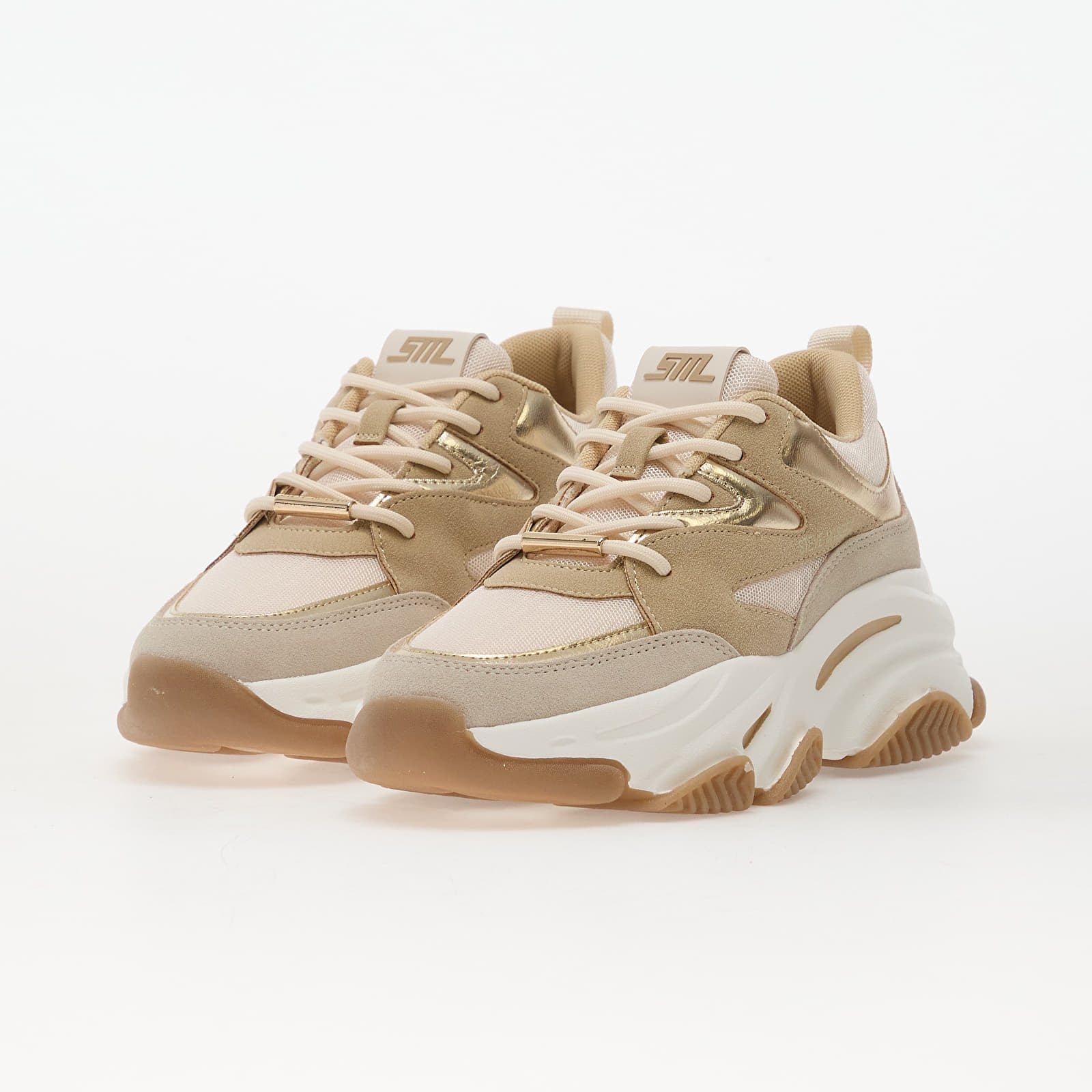 Joggesko og sko for kvinner Steve Madden Progressive Light Bronze