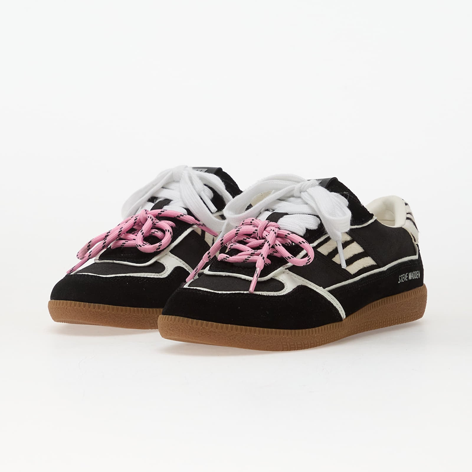 Sneakers und Schuhe für Frauen Steve Madden Augustine Black/ Zebra