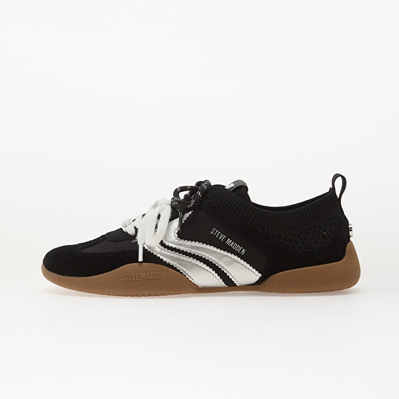 Steve Madden Biscotti-E Black/ Silver