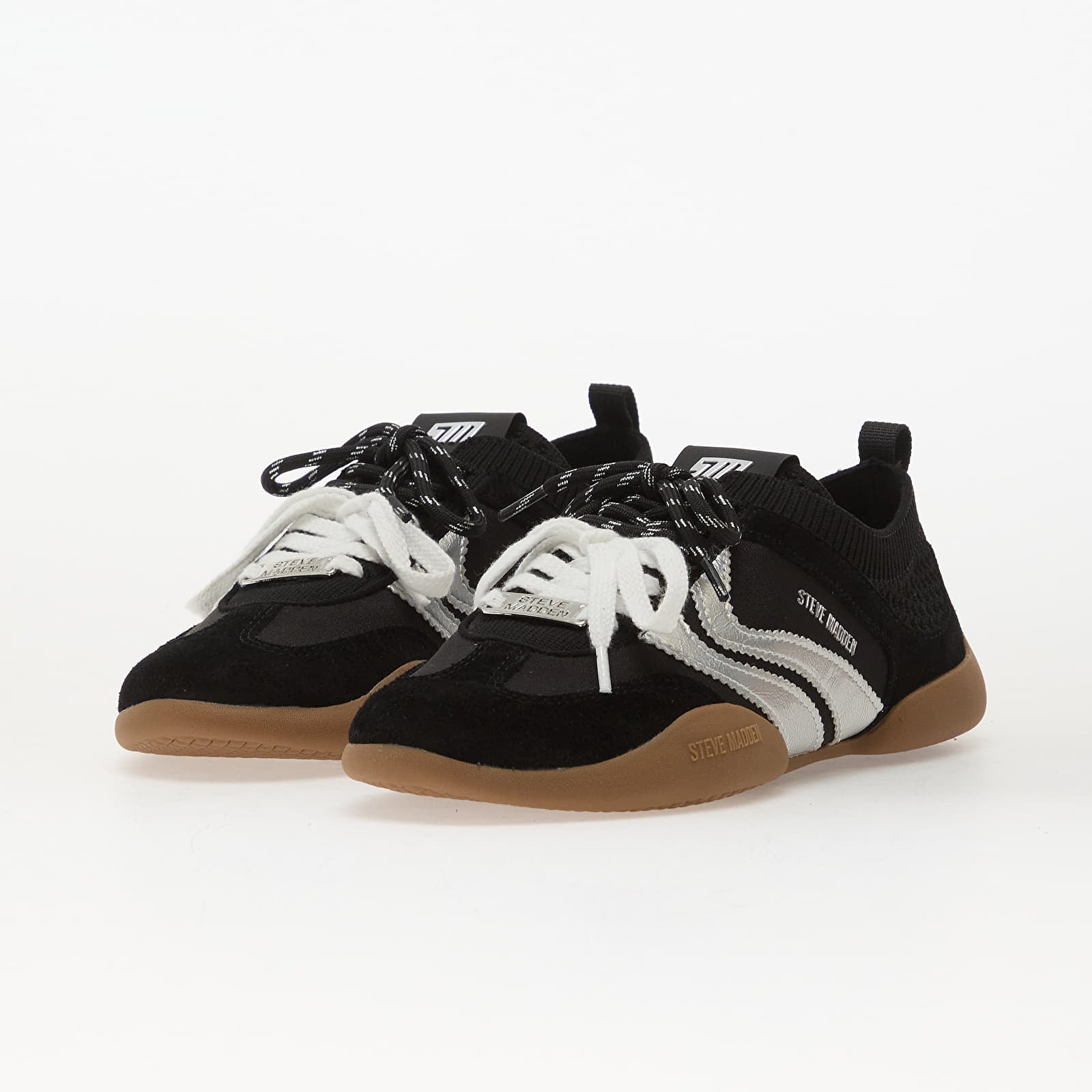 Damesschoenen Steve Madden Biscotti-E Black/ Silver