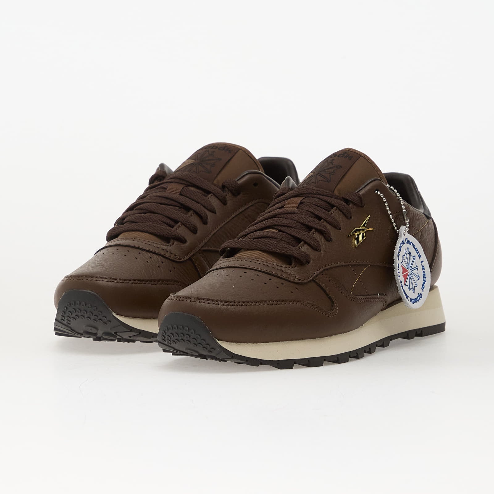 Scarpe uomo Reebok Classic Leather Simple Brown/ Chalk/ Washed Black