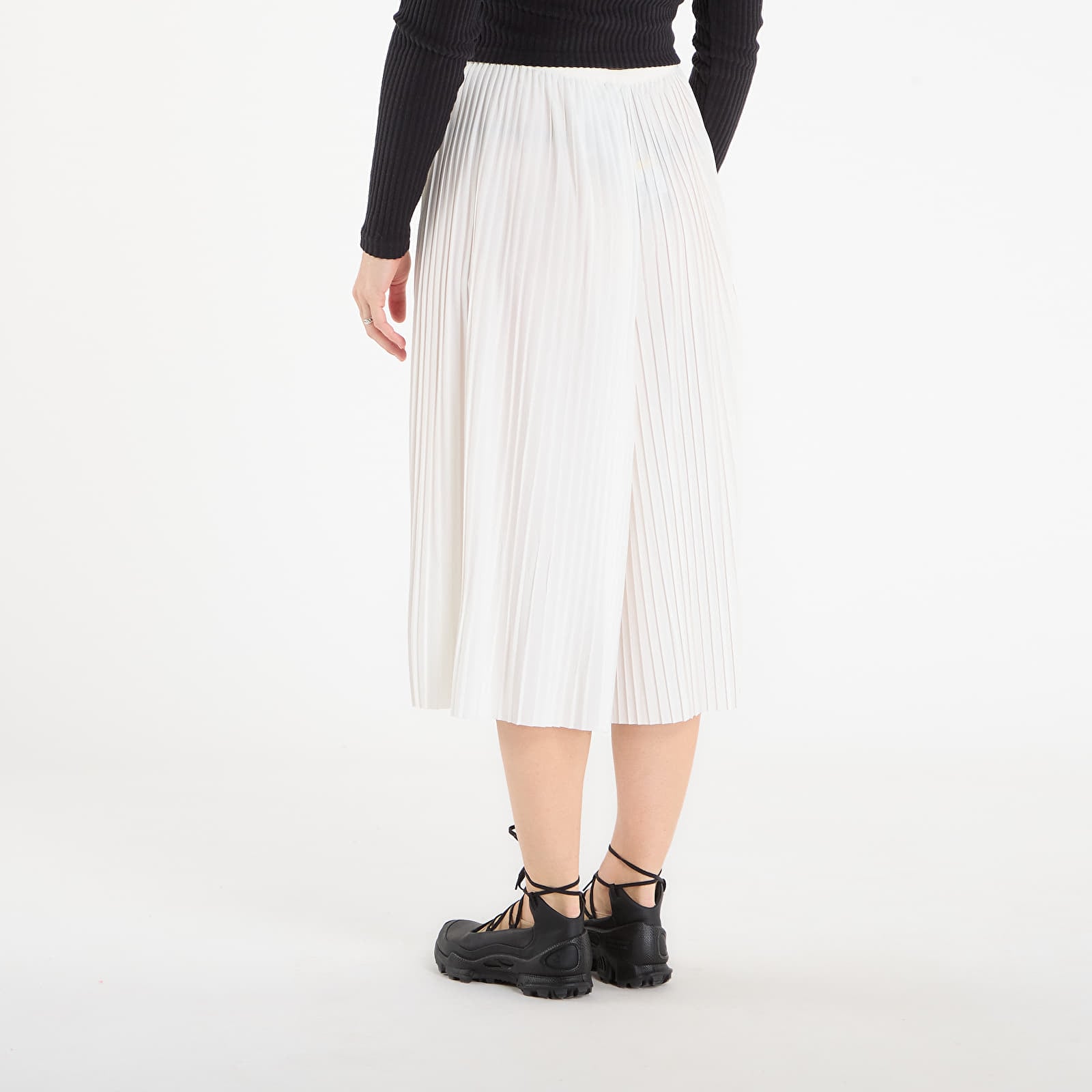 Kalhoty Nike Sportswear Women's Oversized Mid-Rise Culotte Pants Sail/ Sail