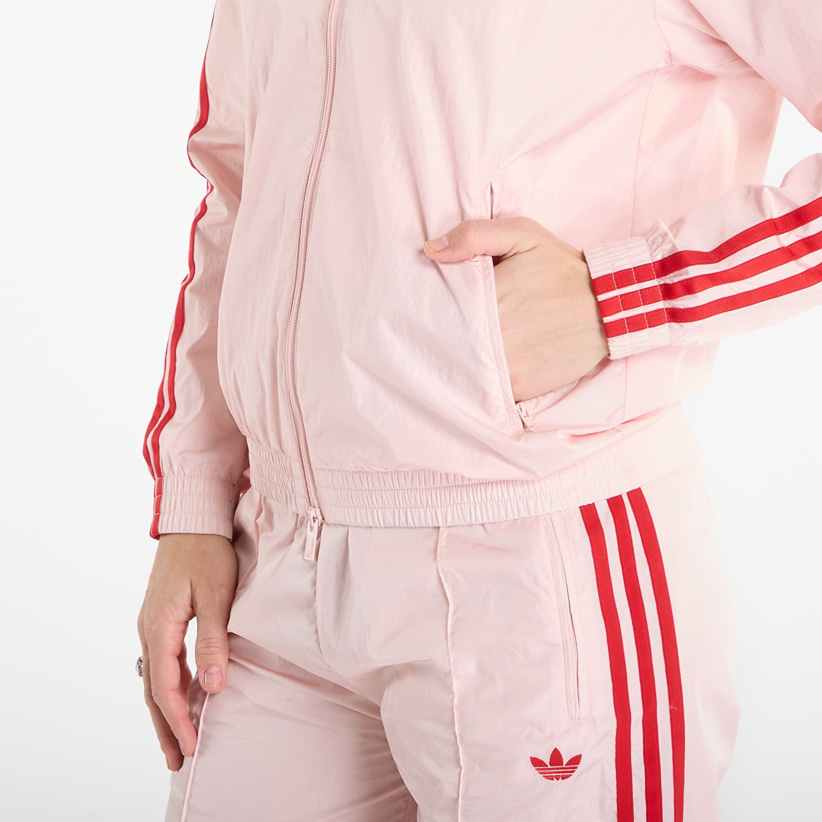 Jakne adidas Fb Tt Loose Nylon Top Sandy Pink
