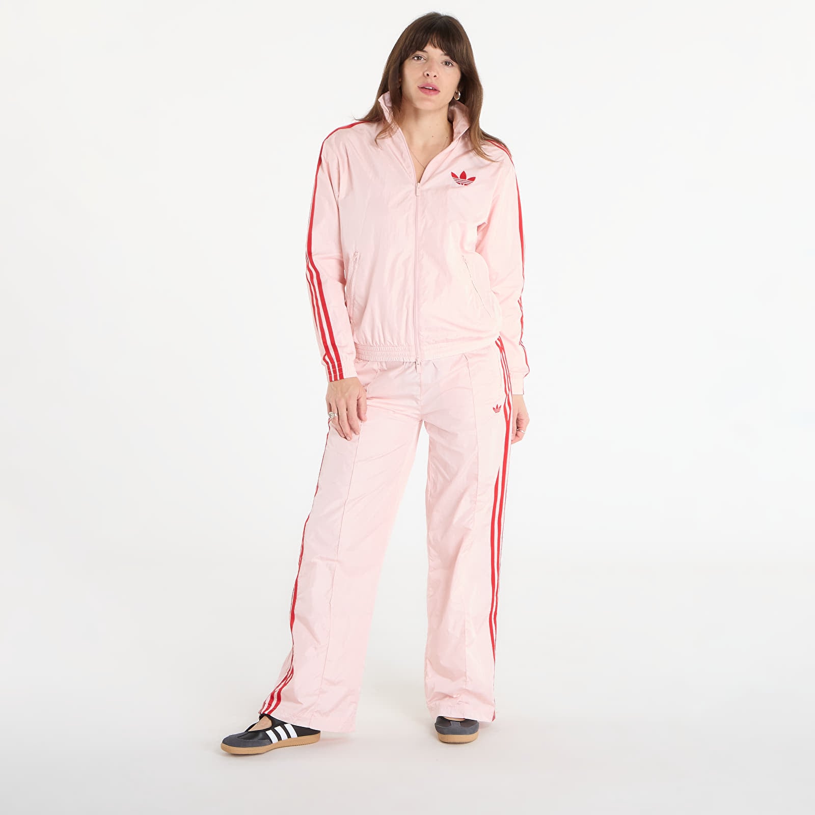 Jakne adidas Fb Tt Loose Nylon Top Sandy Pink