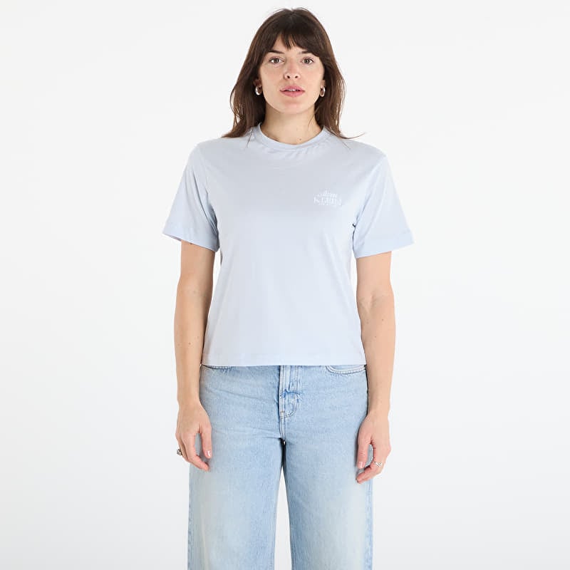 T-krekls Calvin Klein Jeans Ss Boxy Graphic T-Shirt Plein Air