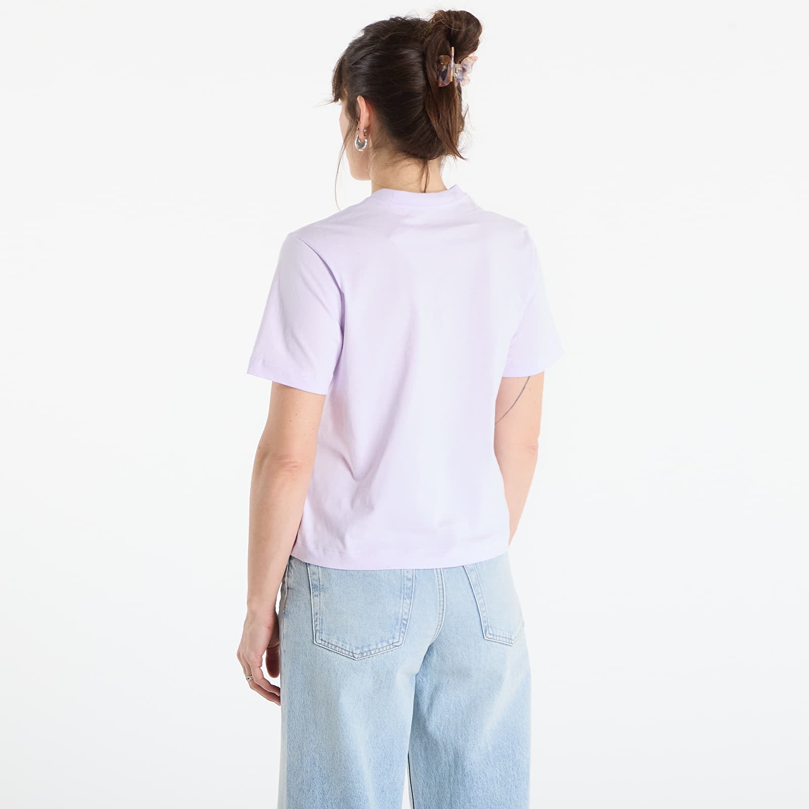 Tričká Calvin Klein Jeans Ss Boxy Graphic T-Shirt Island Lilac