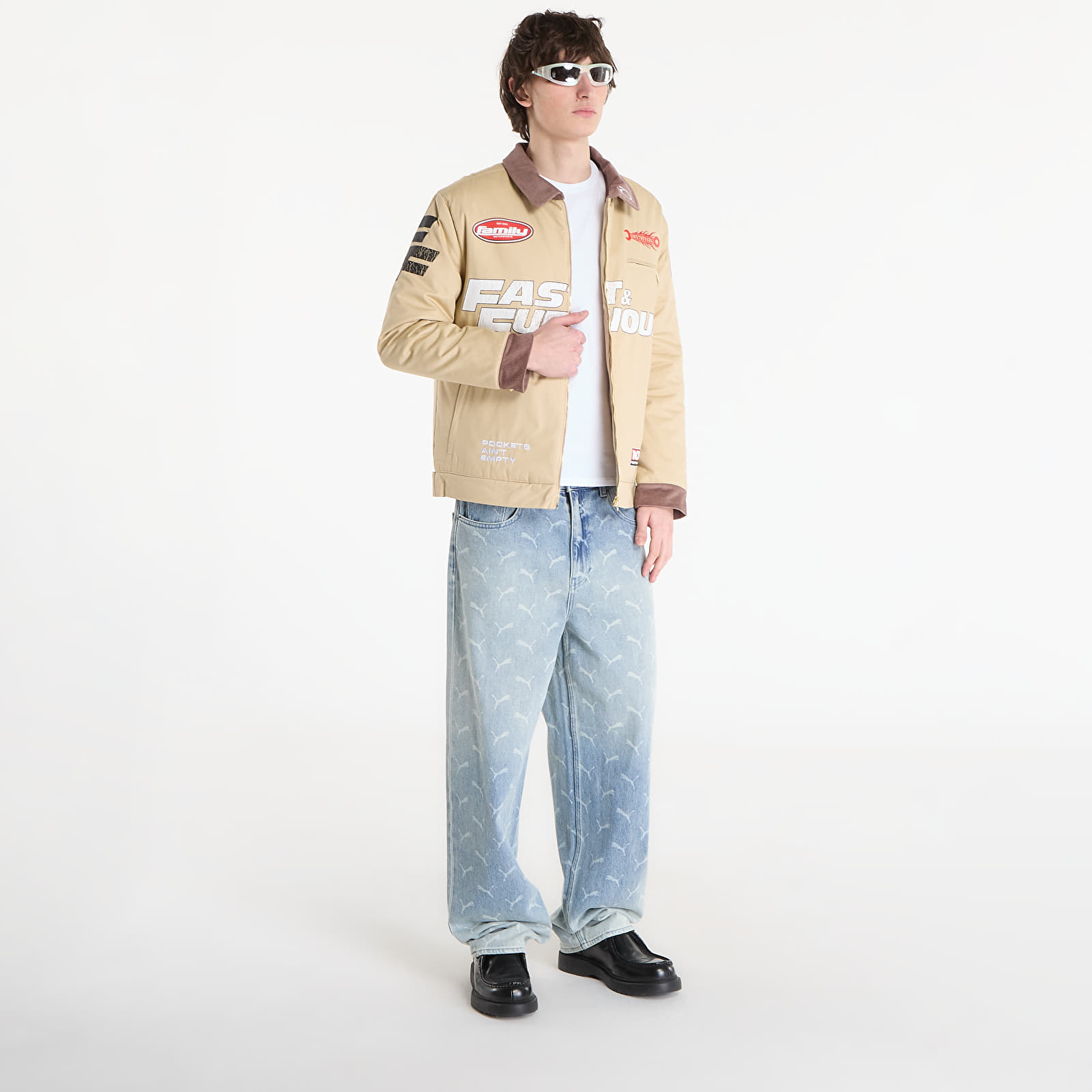 Vyriškos striukės Puma x Fast & Furious Jacket Cashew Brown