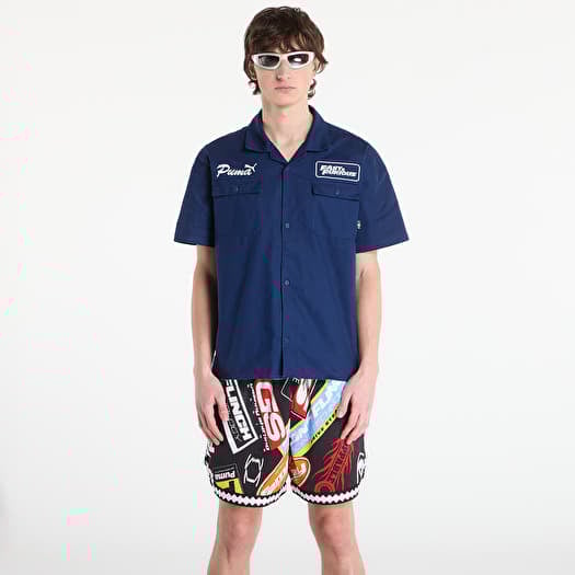 Puma x Fast & Furious Mechanic Shirt Persian Blue