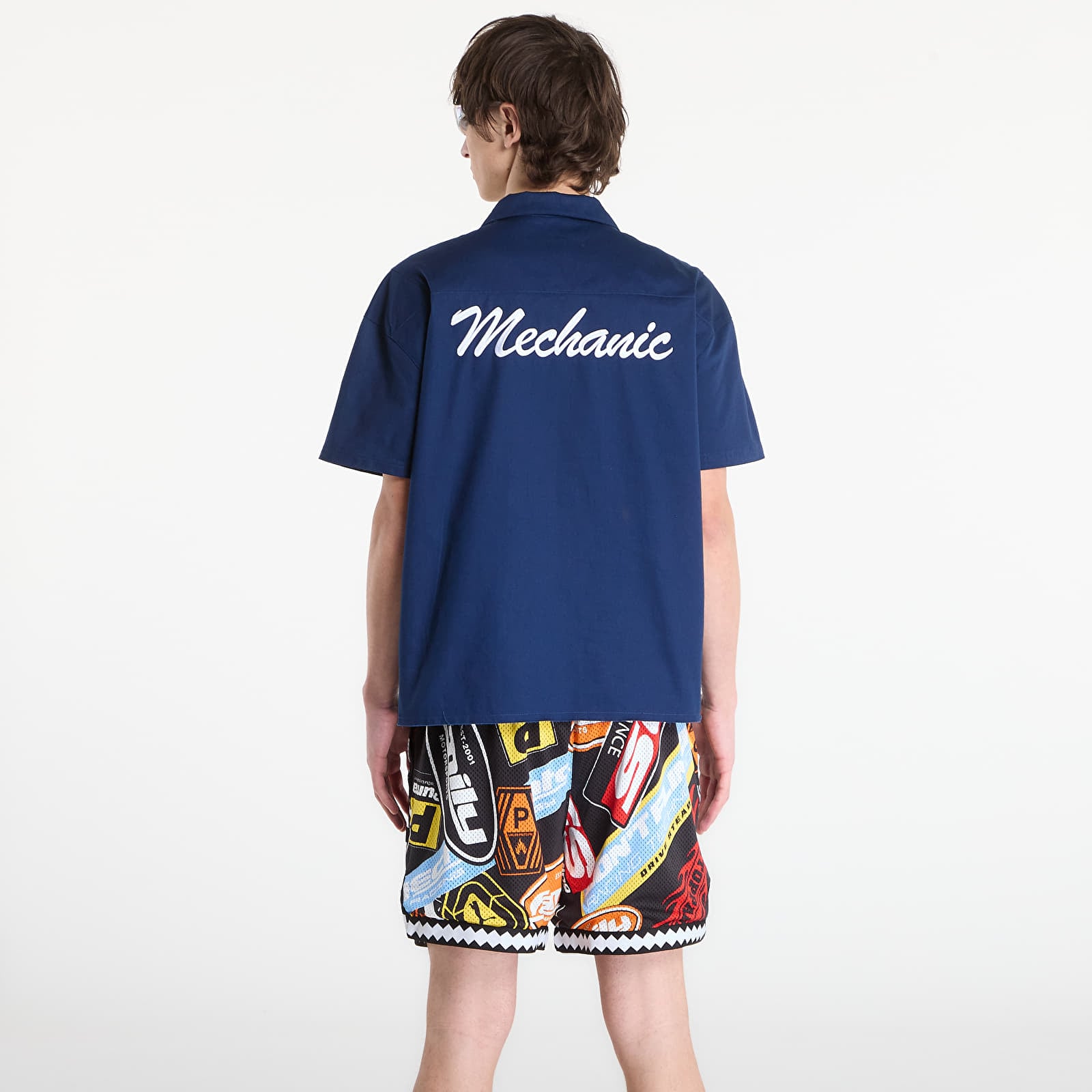 Vyriški marškiniai Puma x Fast & Furious Mechanic Shirt Persian Blue