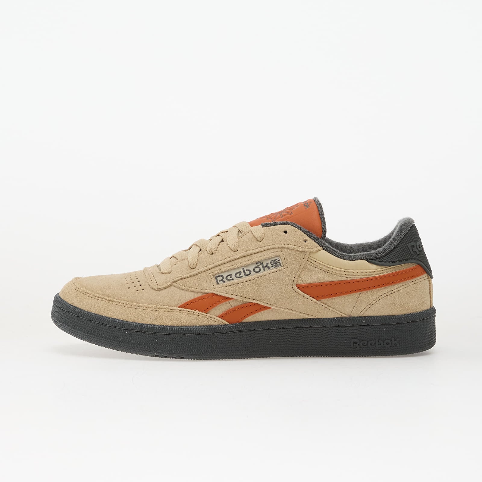 Turnschuhe und Schuhe für Männer Reebok Club C Revenge Vintage Simple Beige/ Grey5/ Rustorange