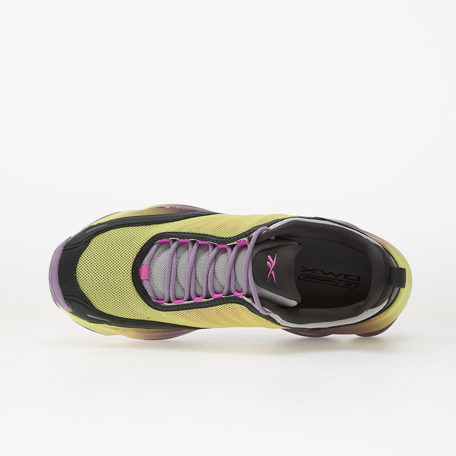 Vīriešu čības un apavi Reebok Dmx Series 3000 Sport Citrus/ Black Berry/ Grey