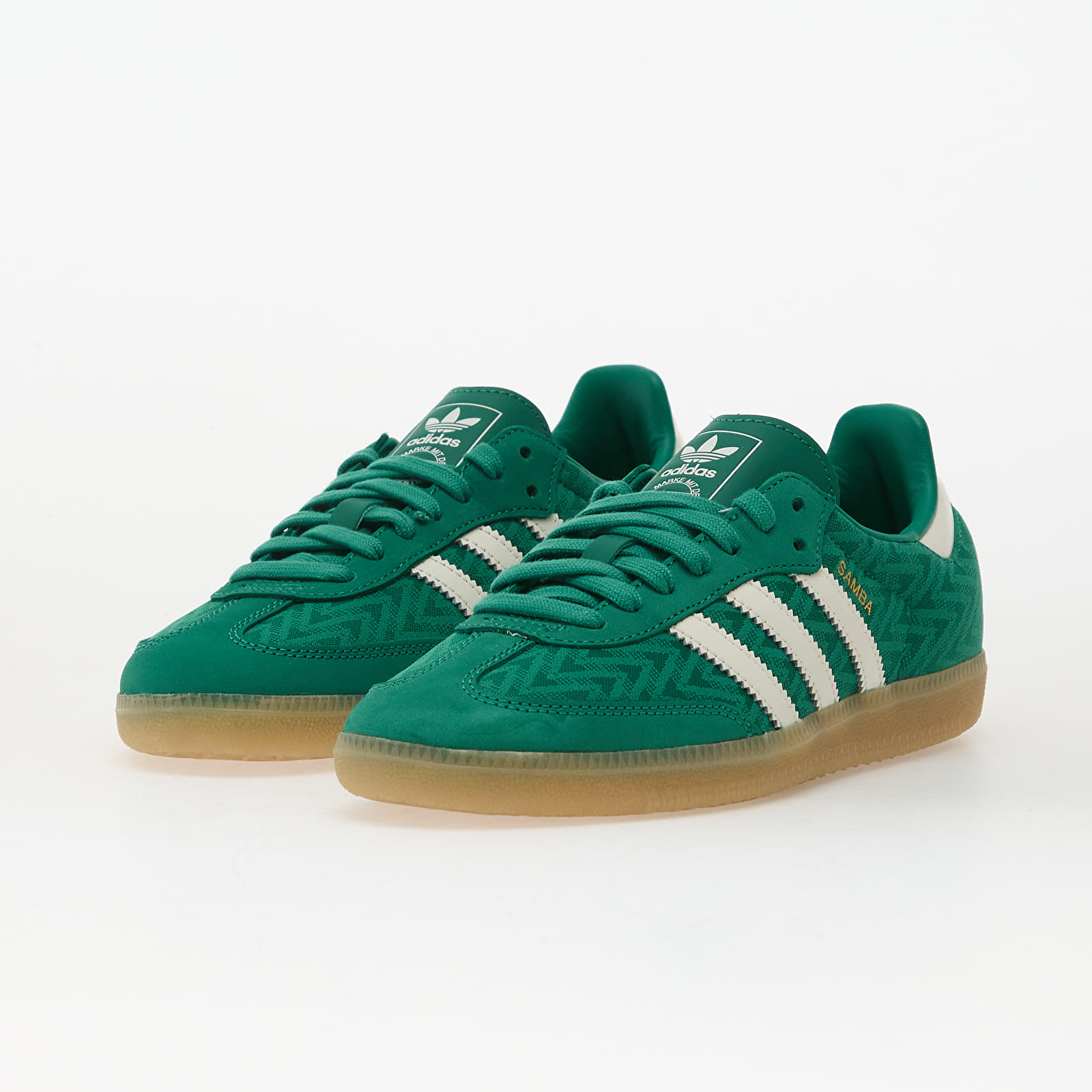 Ženske tenisice adidas Samba Og W Bright Green/ Off White/ Gold Metallic