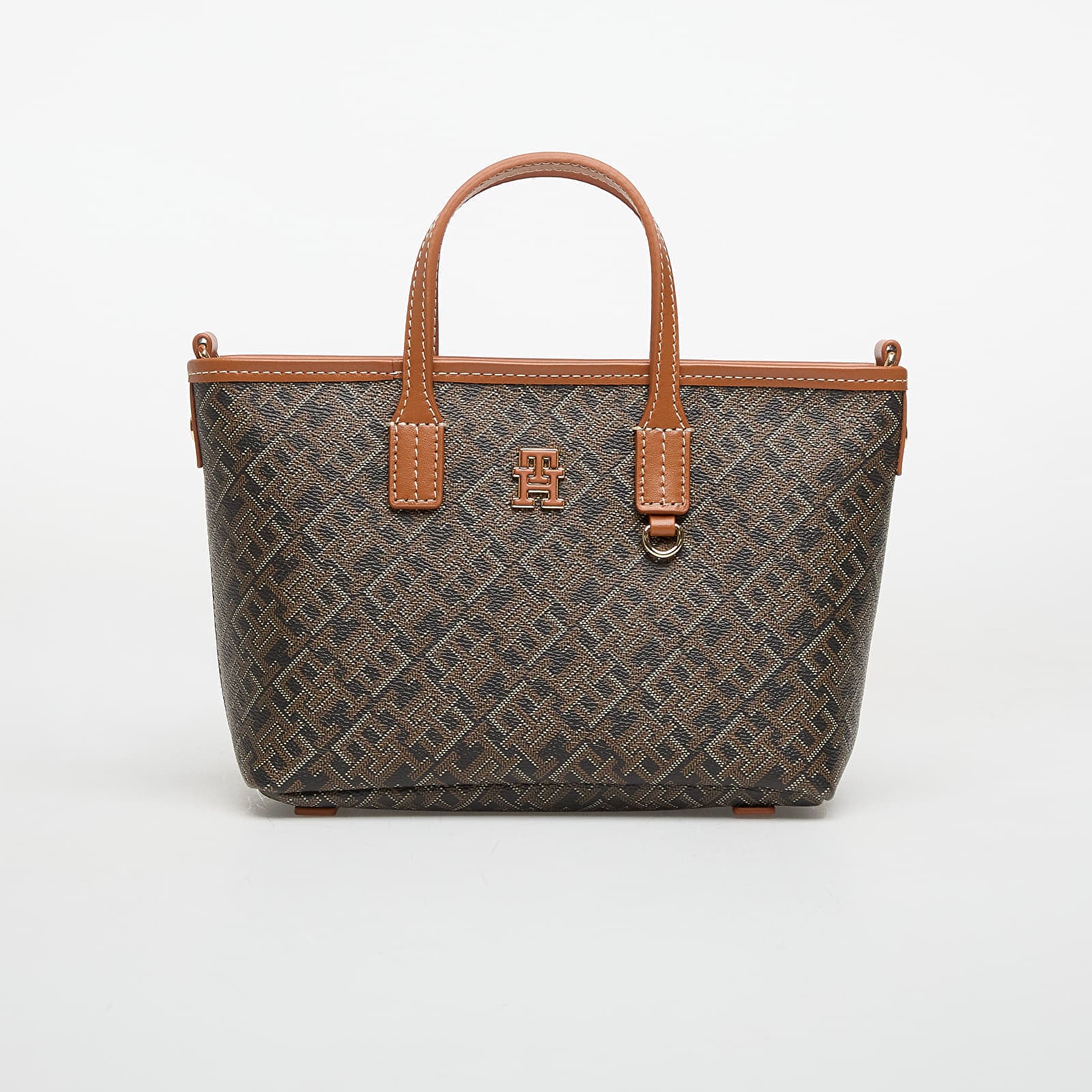 Tommy Hilfiger Monoplay Mini Tote Le Black/ Brown Universal