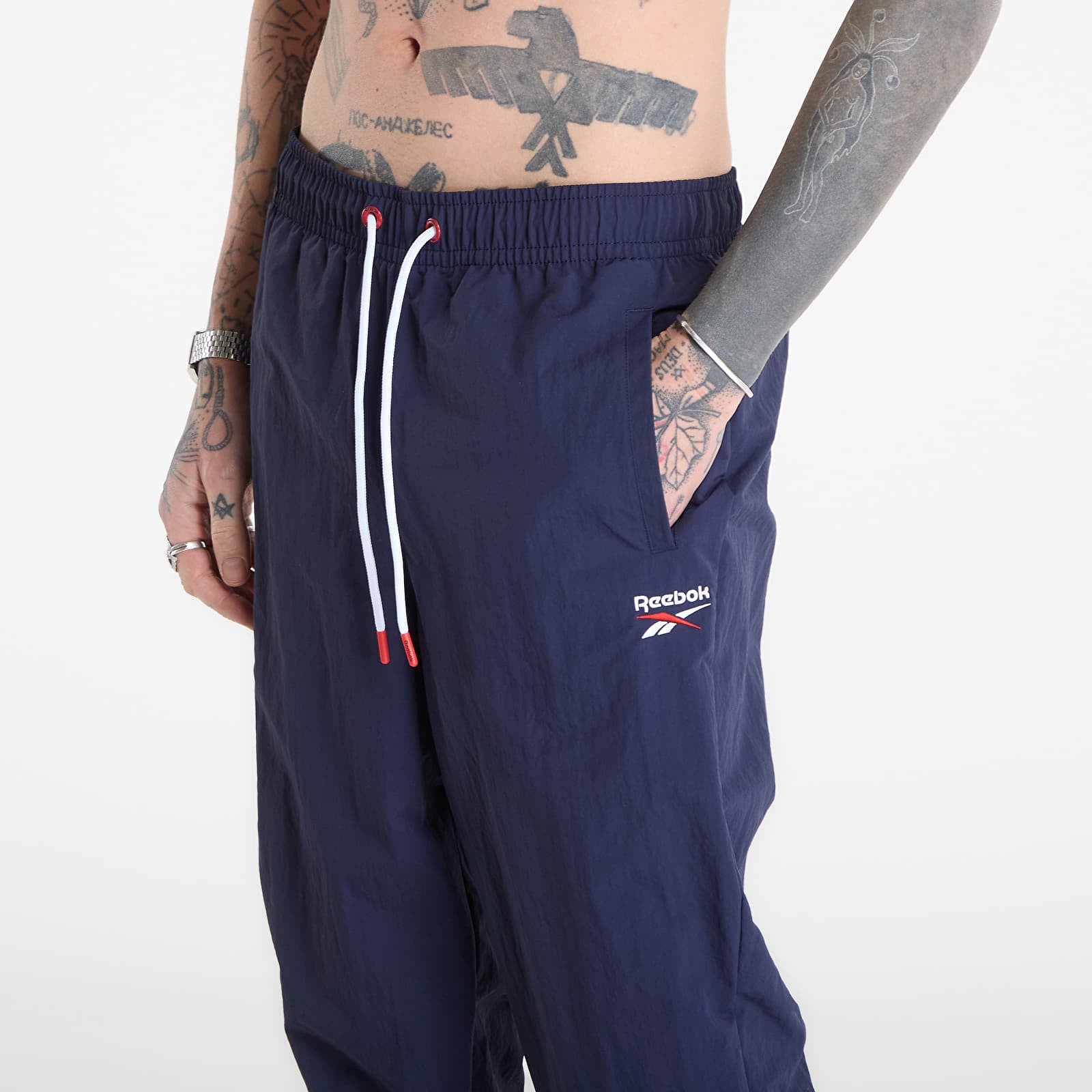 Vīriešu treniņbikses Reebok Cl F Fr Trackpant Vector Navy
