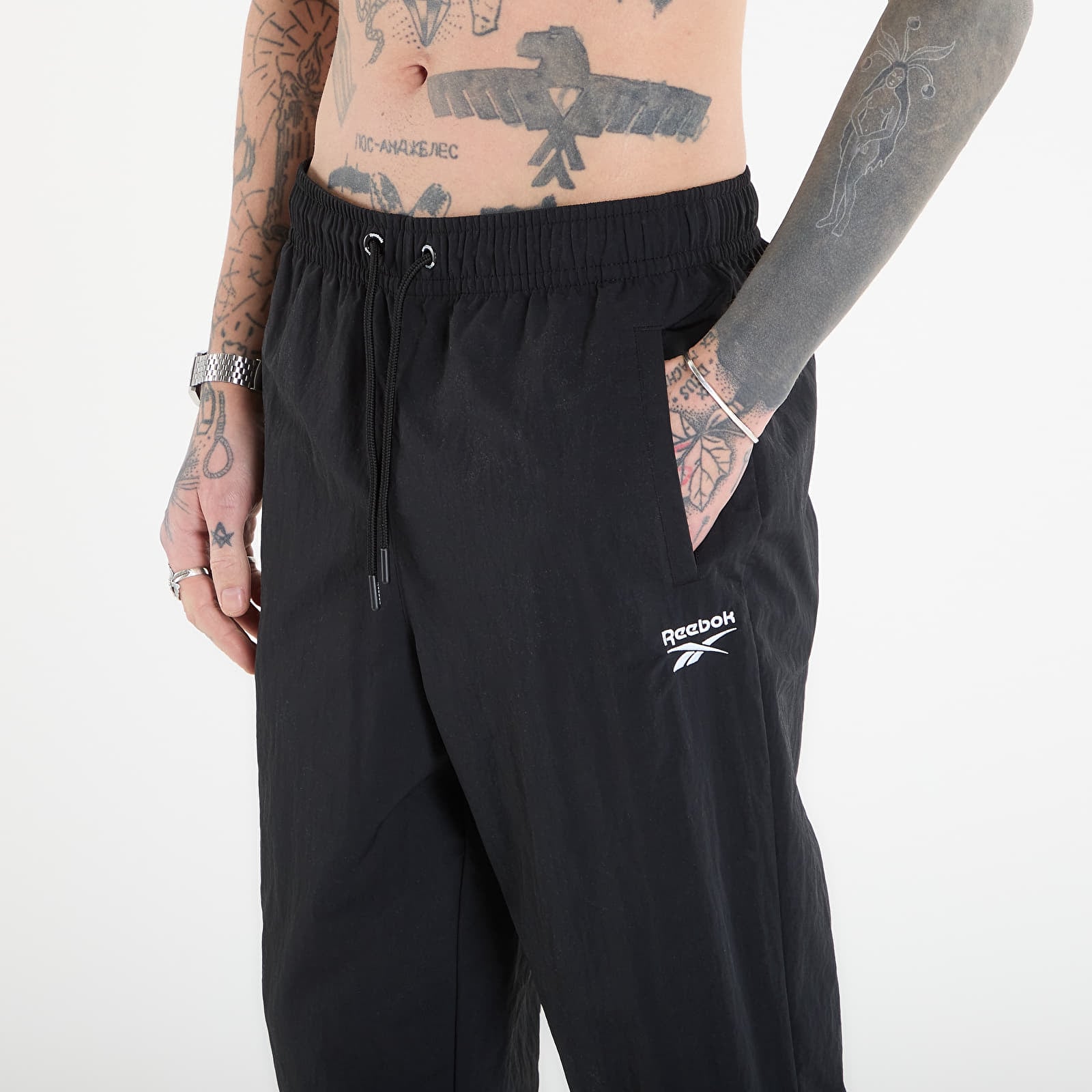Men's sweatpants Reebok Cl F Fr Trackpant Night Black