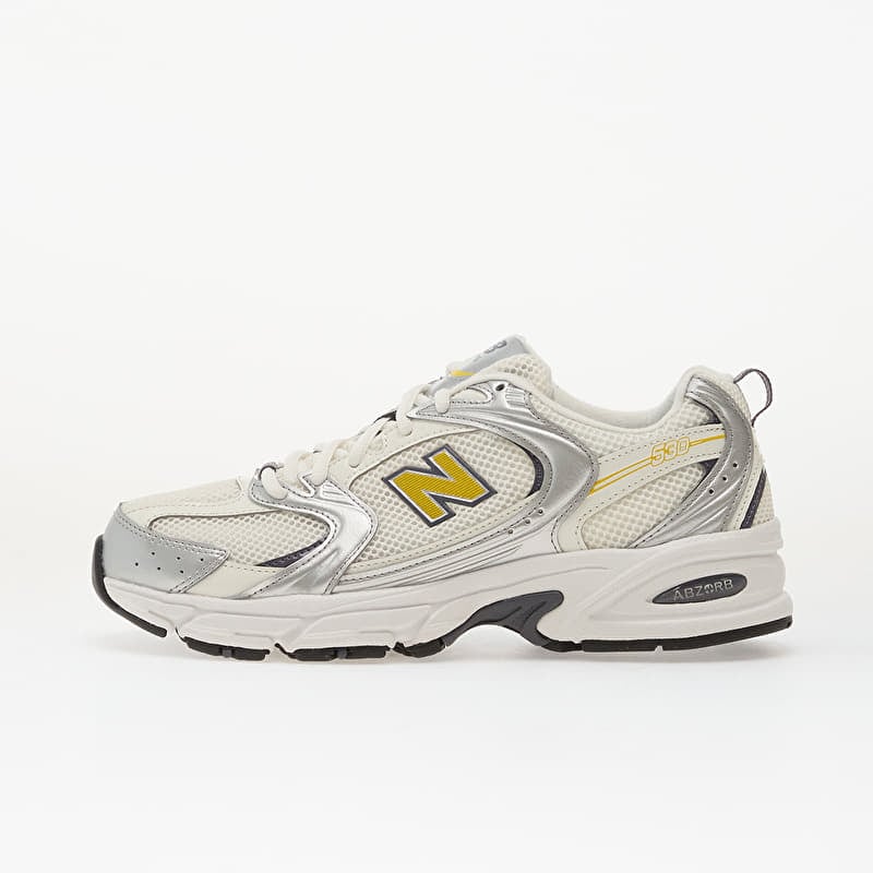 New Balance 530 Silver Metallic/ Sea Salt/ Apollo Gold