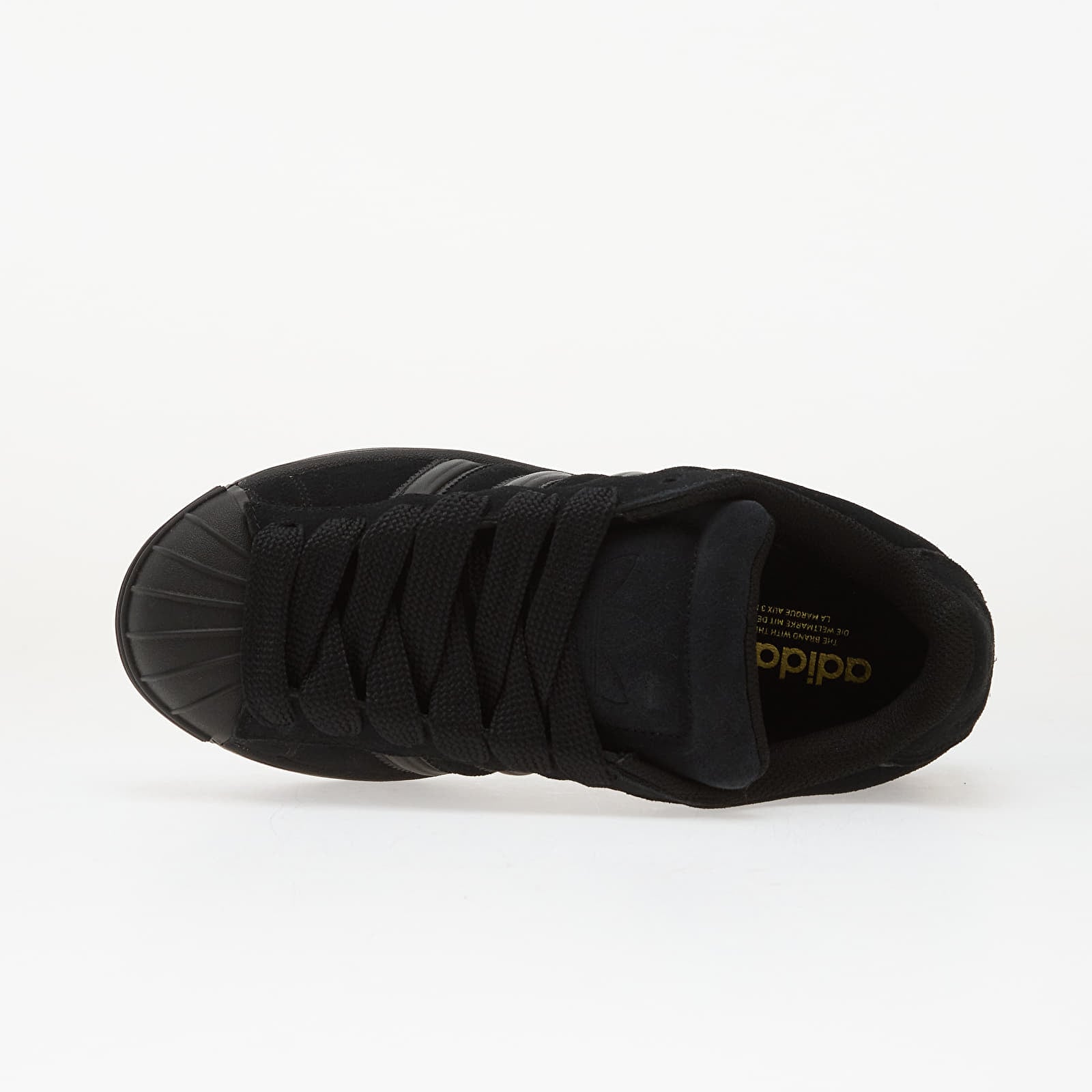 Sieviešu kedas un apavi adidas Superstar St W Core Black/ Core Black/ Gold Metallic