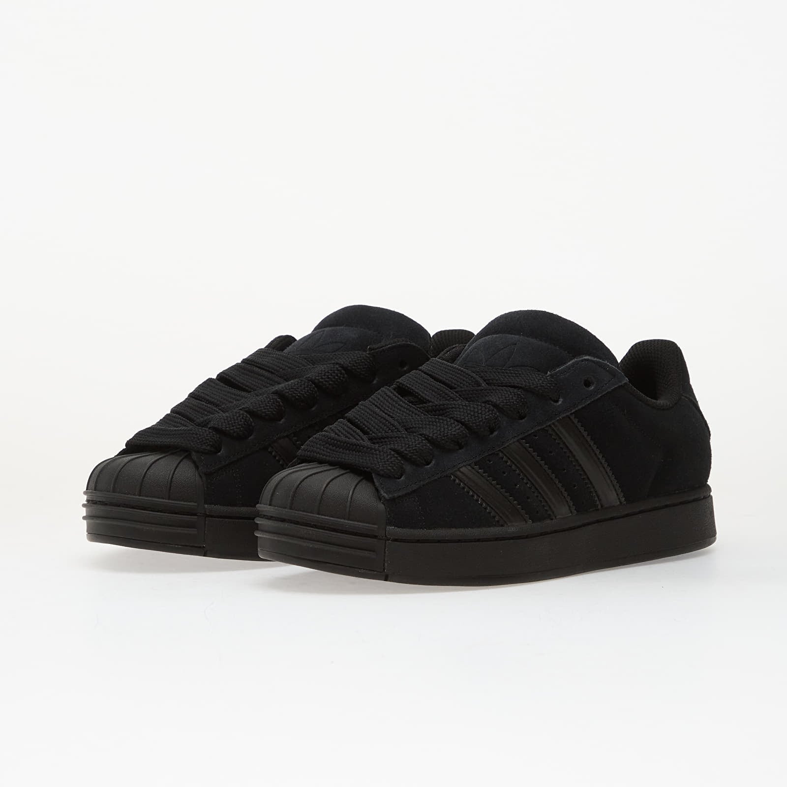 Sieviešu kedas un apavi adidas Superstar St W Core Black/ Core Black/ Gold Metallic