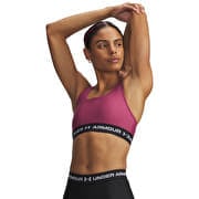 Under Armour Crossback Mid Bra Red