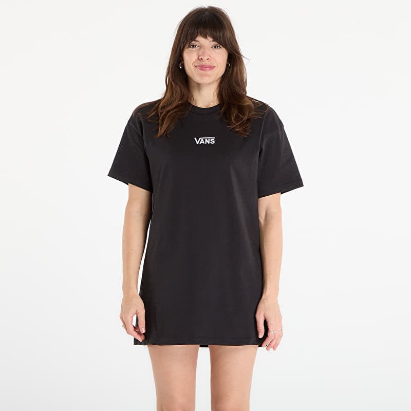 T-shirt Vans Center Vee Tee Dress Black
