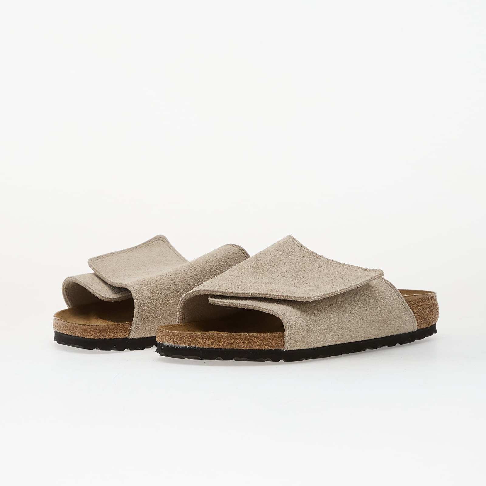 Miesten lenkkarit ja kengät Birkenstock Solana VL Suede Leather Oyster