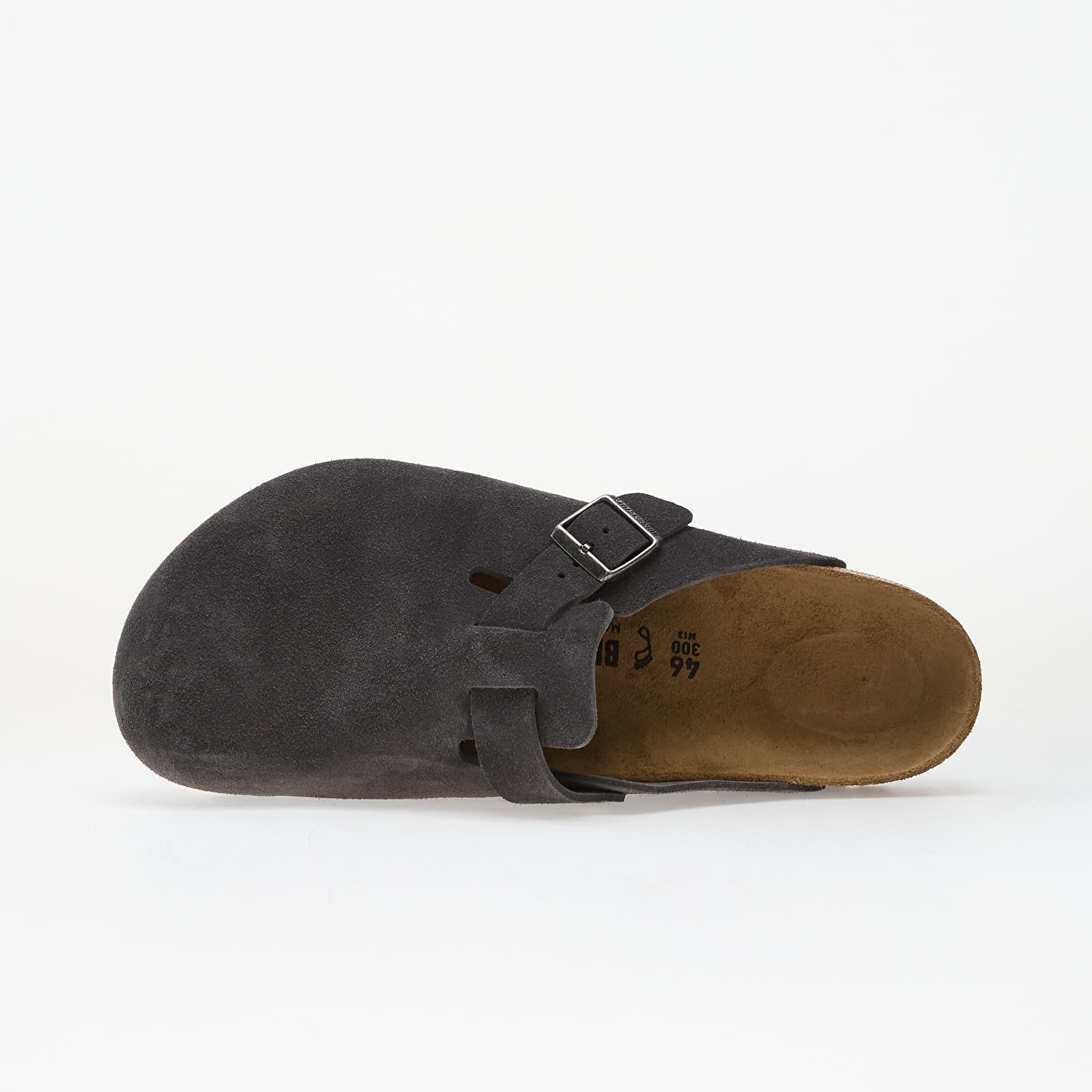 Мъжки кецове и обувки Birkenstock Boston Suede Leather Charcoal