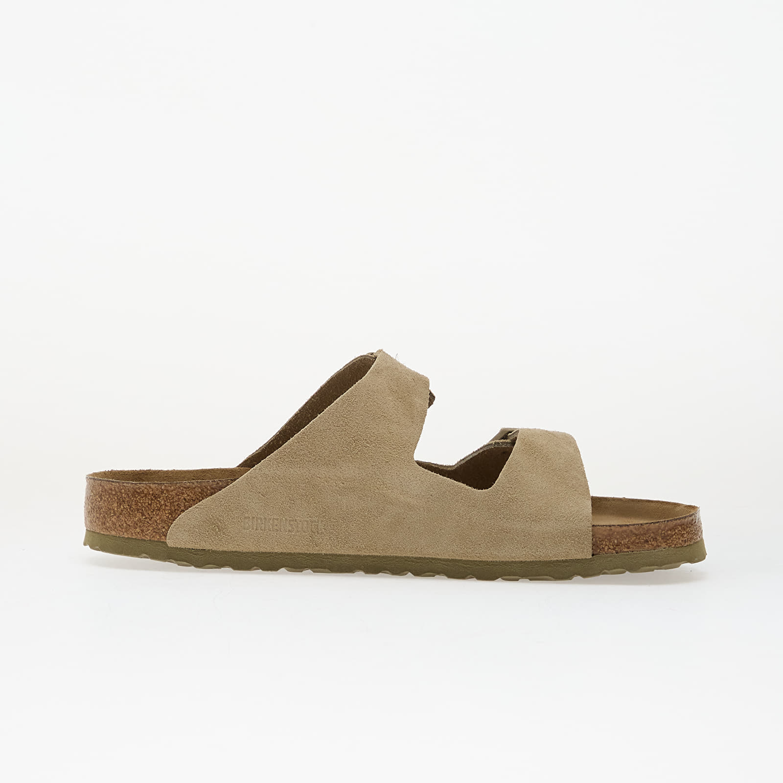 Men's sneakers and shoes Birkenstock Arizona Suede Leather Unisex Faded Khaki