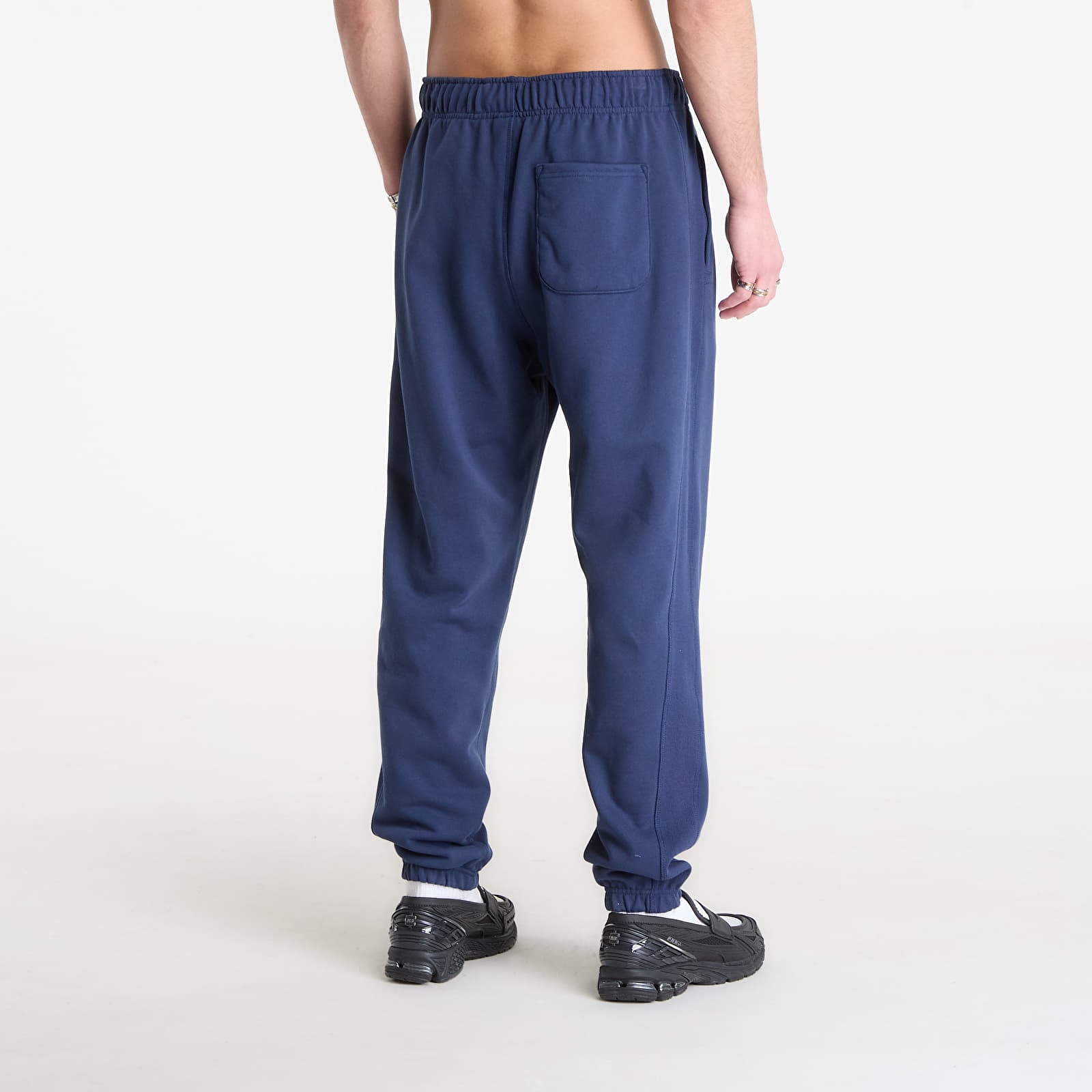 Muške trenerke New Balance Athletics French Terry Jogger Navy