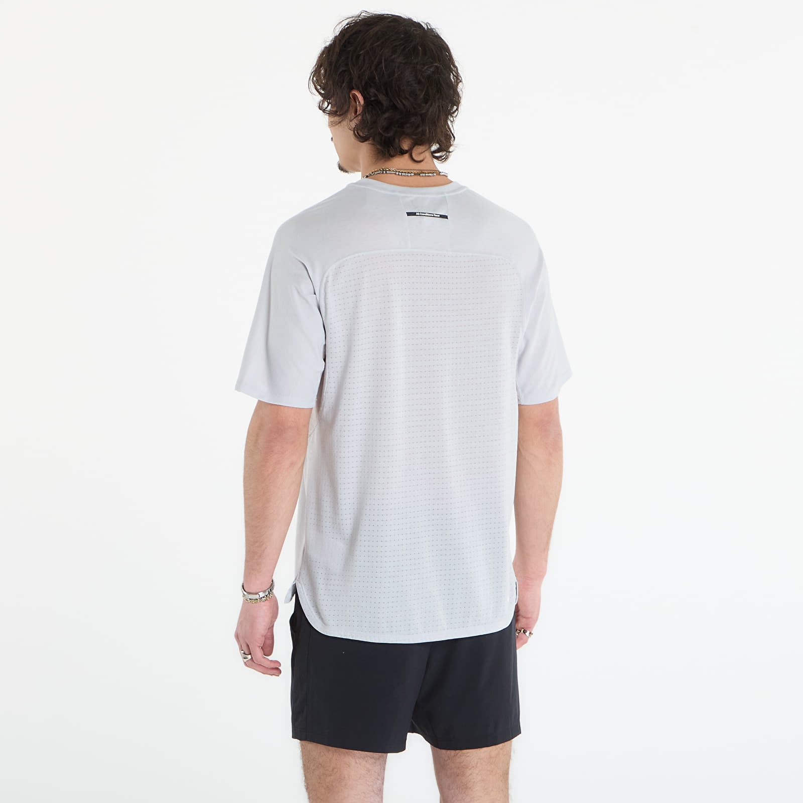 Muške majice kratkih rukava Nike ACG "Solar Chase" Men's Dri-FIT ADV Trail Running Top Grey Fog/ College Grey/ Summit White