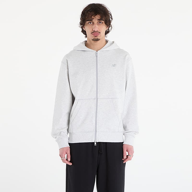 Sweatshirt New Balance Athletics French Terry Full Zip Ash Heather