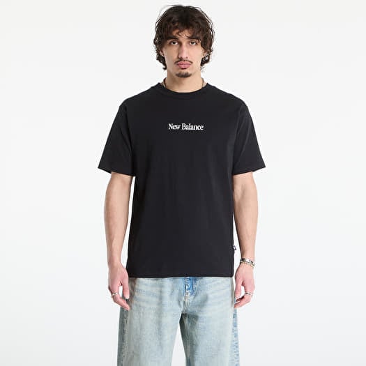 T-Shirt New Balance N Collage T-Shirt Black