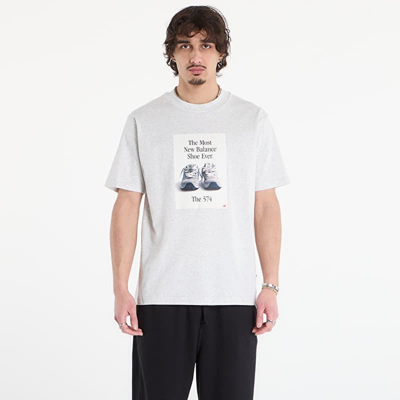 T-shirt New Balance 574 Ad T-Shirt Ash Heather