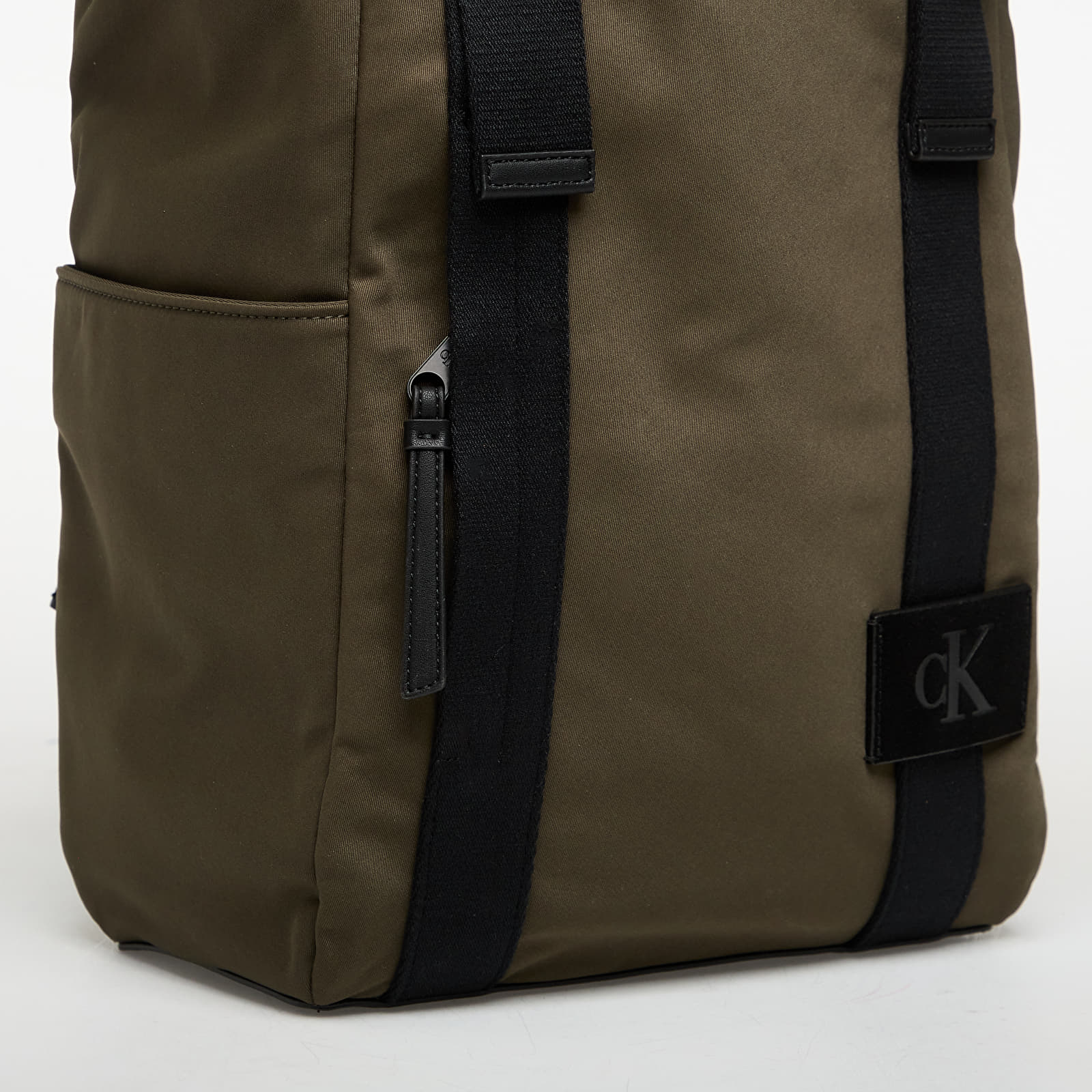Miesten reput Calvin Klein Canvas Mix Backpack Green