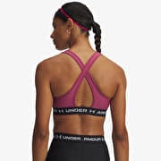 Under Armour Crossback Mid Bra Red