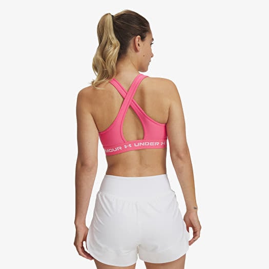 Podprsenka Under Armour Crossback Mid Bra Pink