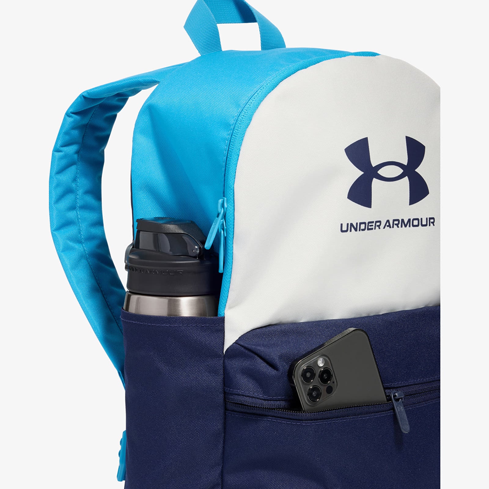 Ryggsekker for menn Under Armour Essential Lite Backpack White