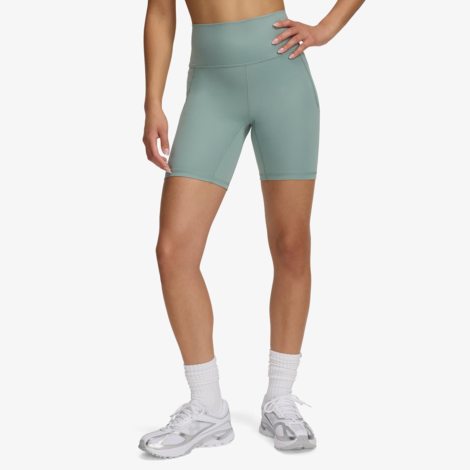 Pantaloni scurți Under Armour Meridian Bike Short 7in Green XS