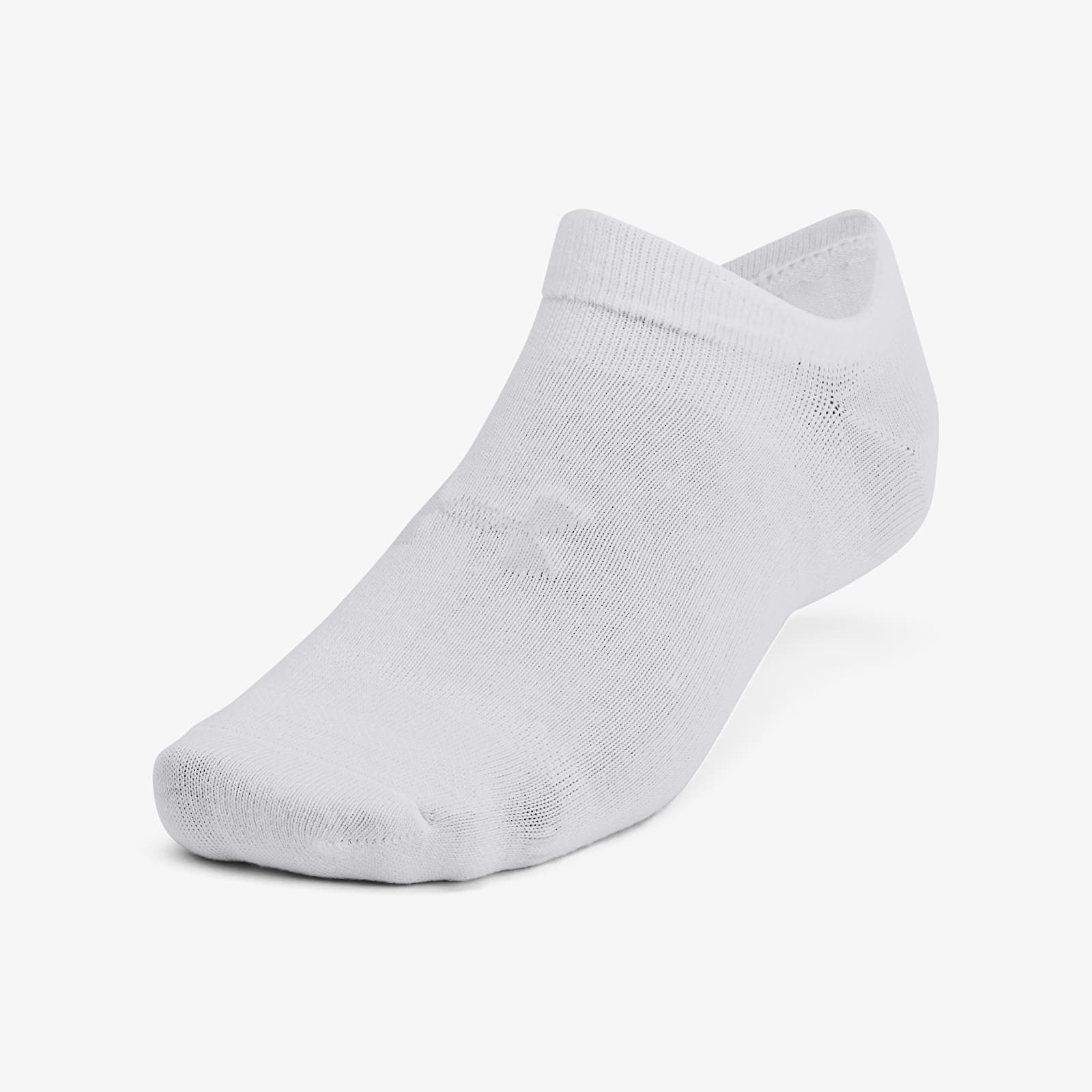 Men's socks Under Armour Essential No Show 6pk White