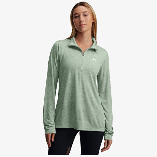 Sweatshirt Under Armour Tech 1/2 Zip-Twist Green