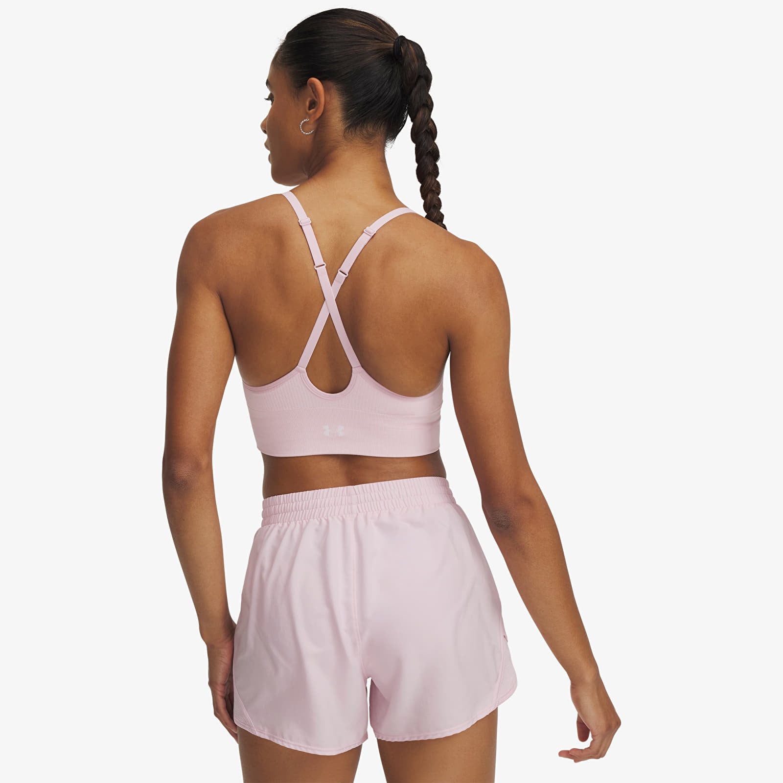 Women's bras Under Armour Vanish Seamless Low Bra Pink