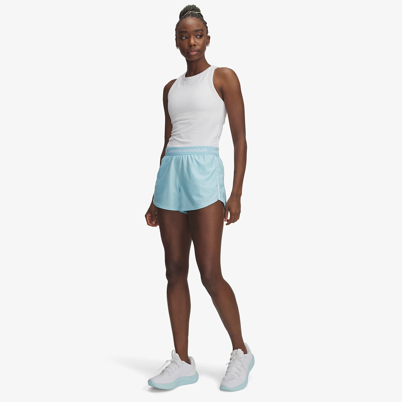 Women's Shorts Under Armour Tech Play Up Shorts Blue