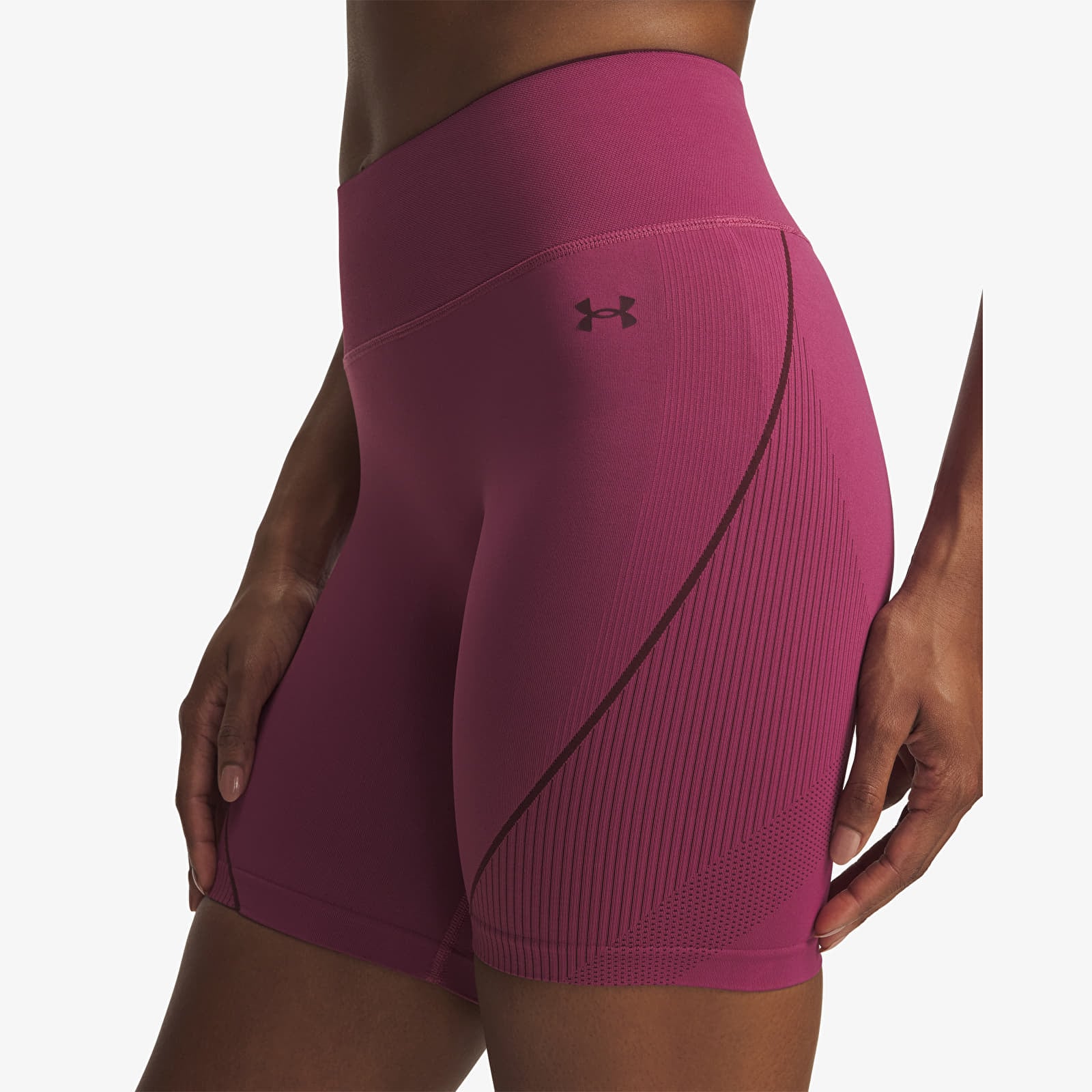 Shorts für Frauen Under Armour Vanish Seamless Short Red