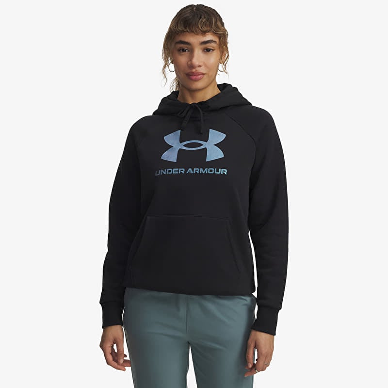 Sweatshirt Under Armour Rival Flc Shimmer Hdy Black