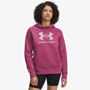 Under Armour Rival Flc Shimmer Hdy Red
