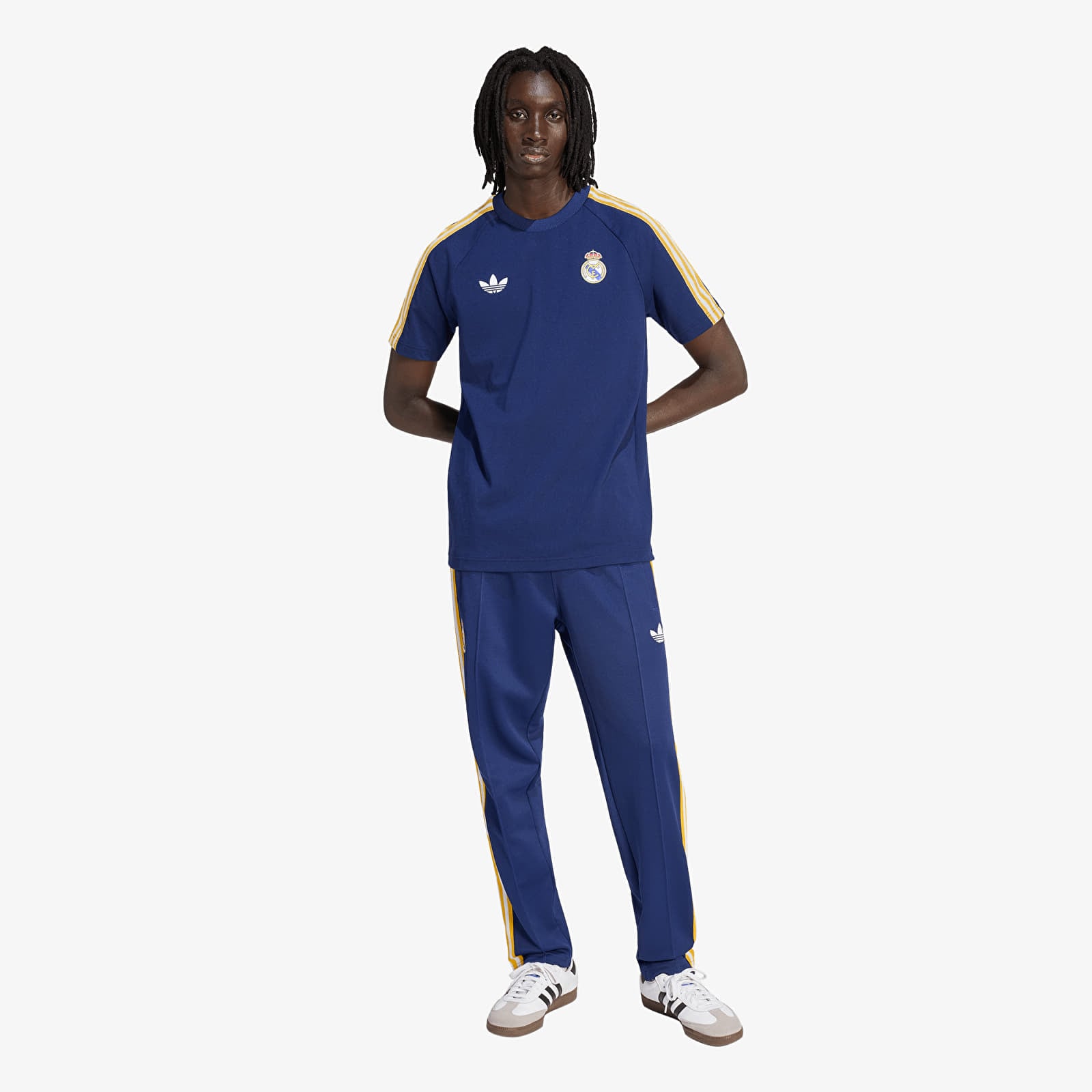 Pánske tepláky adidas Real Og Track Pants Dark Blue