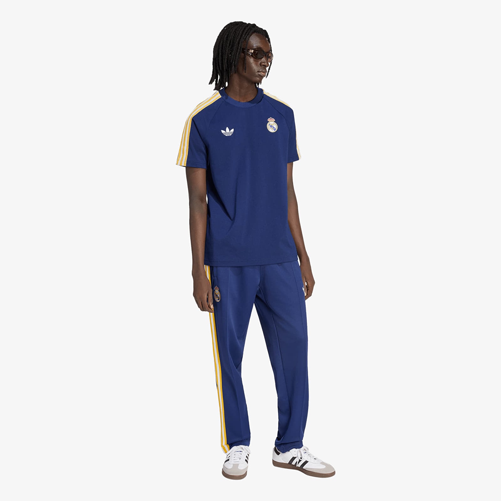 Pánske tepláky adidas Real Og Track Pants Dark Blue