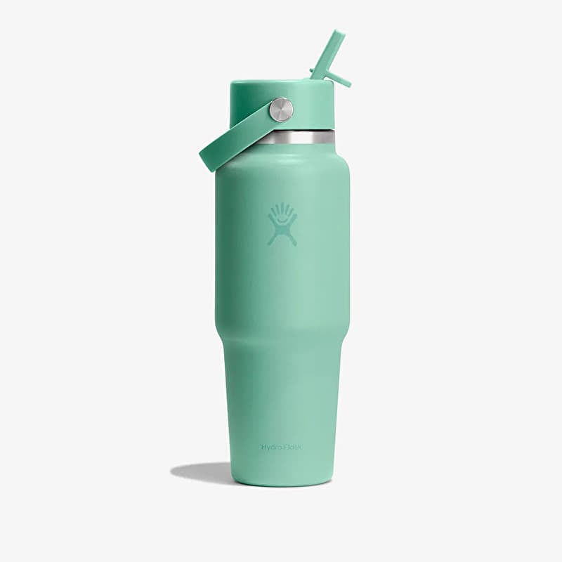 Hydro Flask 946ml Wide Flex Straw Travel Bottle Mermaid Green