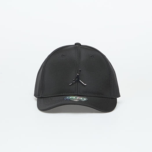 Capac Jordan Jan Metal Jumpman Curve Brim Black